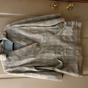 ALED COUTURE Vintage Green Metalic Shirt